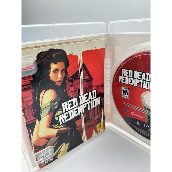 Red Dead Redemption PS3 PlayStation 3 Complete CIB with Map - Picture 5 of 10
